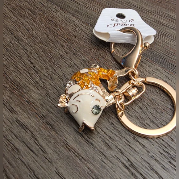 Good Luck GoldFish Bagcharm / Keychain - Picture 2 of 5
